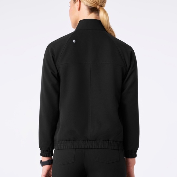 Women's Figs Black Sydney Scrub Jacket XXL - Picture 9 of 16